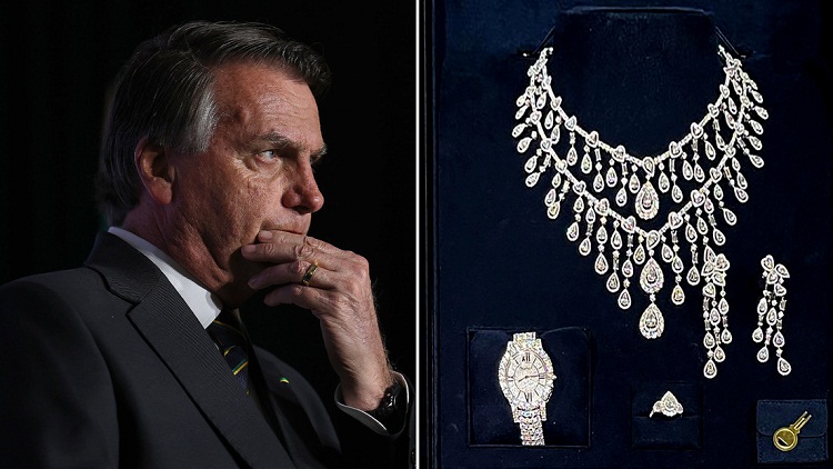 Bolsonaro responde a la Policía sobre las joyas que le regaló Arabia Saudí