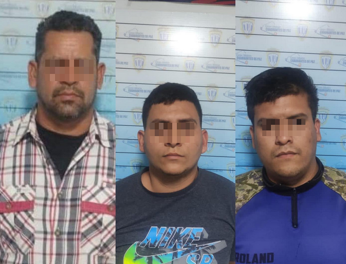 Capturados tres cooperadores de la organización criminal «El Adriancito»