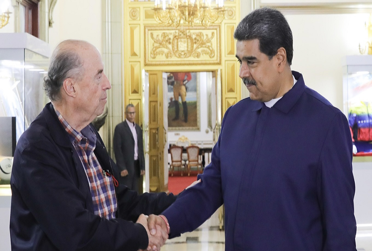 Maduro se reúne con el canciller de Colombia con foco en la conferencia sobre Venezuela