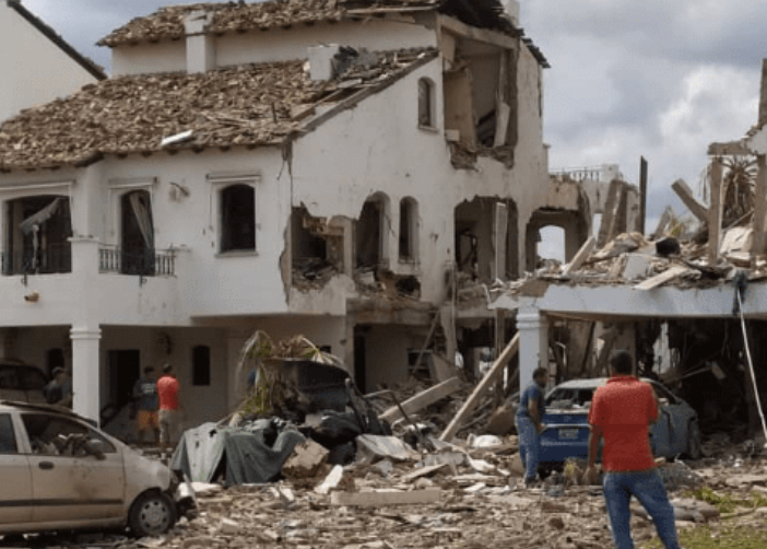 Confirman la muerte de una mujer por gran explosión en una vivienda de Lechería