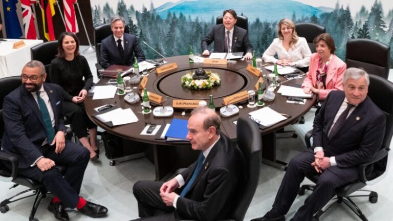 El G7 advierte de «severos costes» para quienes ayuden a Rusia en Ucrania