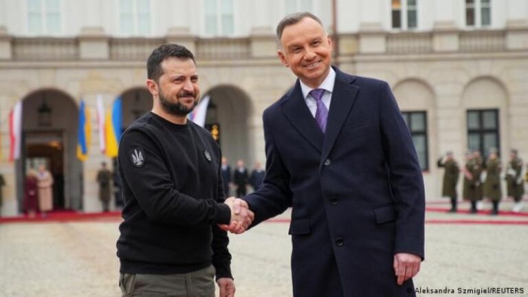 Zelenski obtiene respaldo de Polonia para ingreso de Ucrania a la OTAN