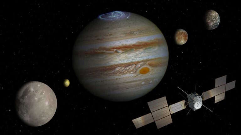 Misión Juice despega con éxito rumbo a Júpiter