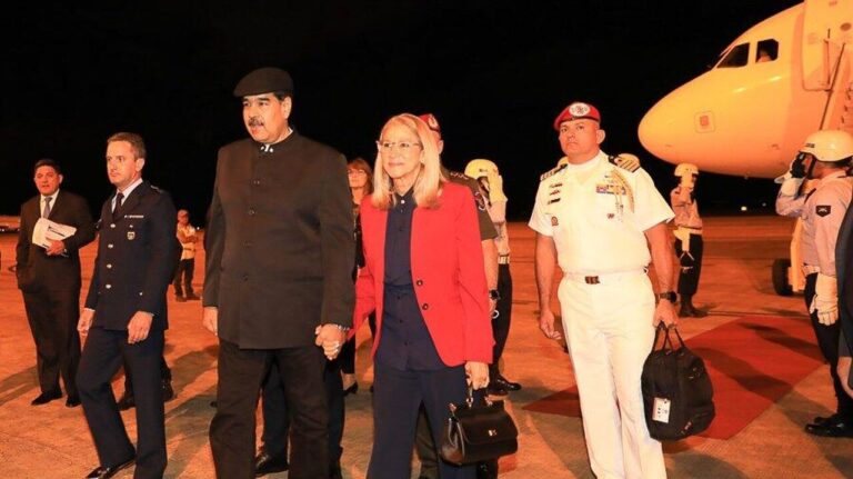 Maduro llega a Brasil para restablecer relaciones bilaterales