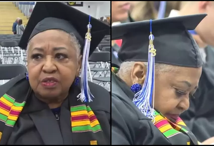 Una mujer de 81 años se graduó de la universidad