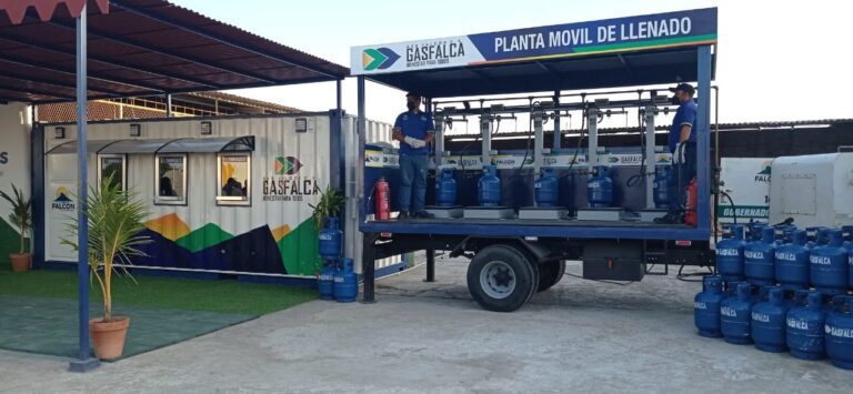 Por mantenimiento en la fuente de suministro en Paraguaná, Gasfalca recibe el producto desde el Oriente del país