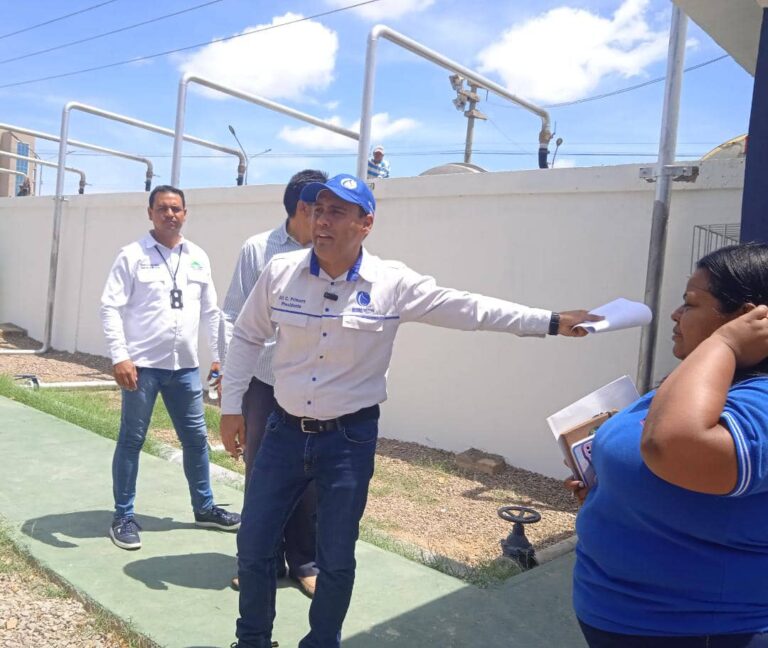 Hidrofalcón trabaja en la recuperación de las estaciones de bombeo de agua potable y servidas