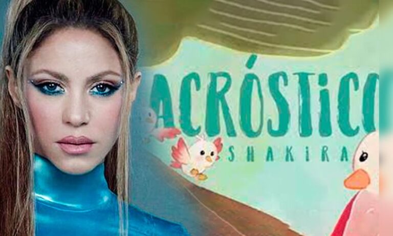 Shakira le dedica un tema en «acróstico» a sus hijos