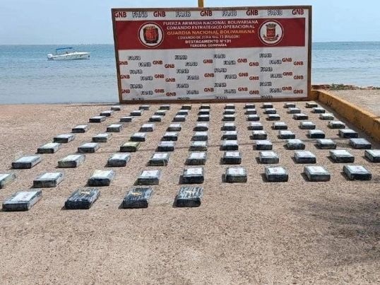 Zodi-12 Falcón revela que las 175 panelas de cocaína pesaron 202,434 kilogramos
