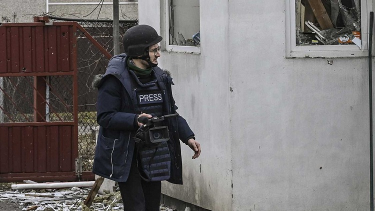Muere un periodista de AFP en Ucrania