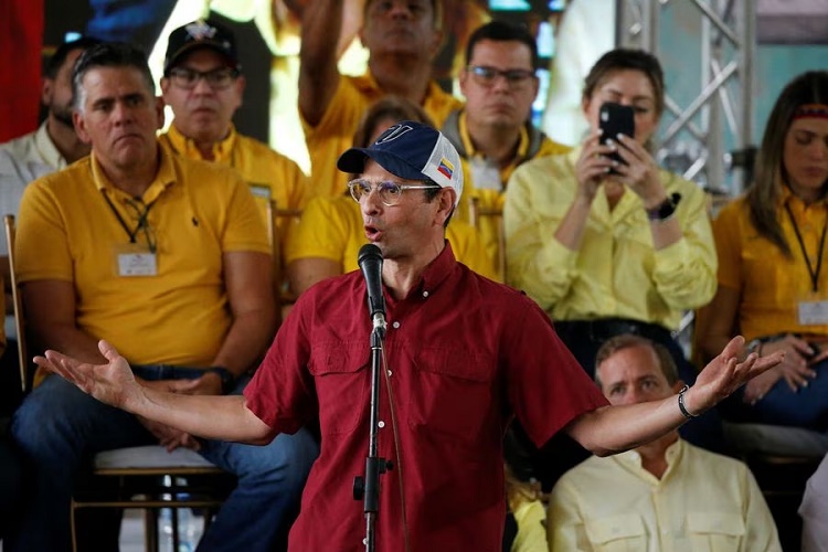 Capriles solicitó a la CNP una reunión con los otros candidatos a las primarias