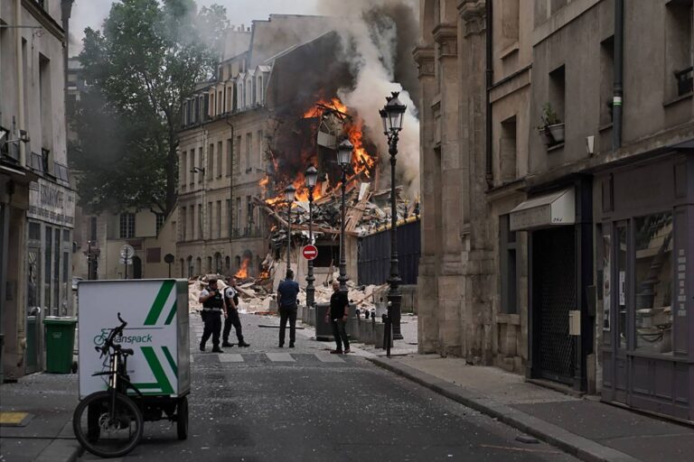 Al menos 24 heridos tras fuerte explosión en París