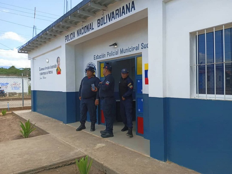 La Cruz de Taratara cuenta con Estación de la Policía Nacional Bolivariana