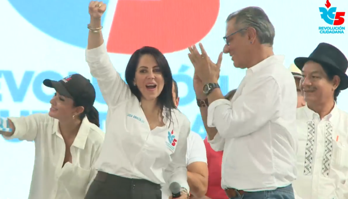 Ecuador| Luisa González es la candidata presidencial del correísmo