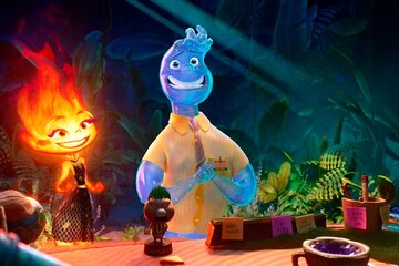 Llegó a los cines “Elementos”, la película de Pixar con el primer personaje no binario