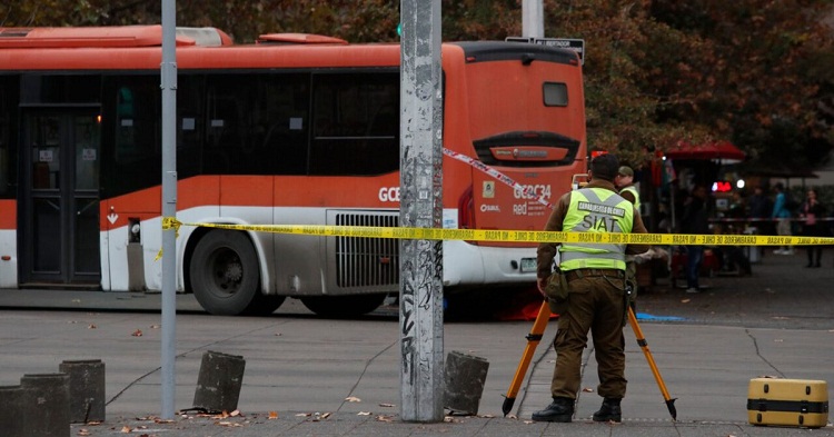 Venezolana muere atropellada por autobús en Chile
