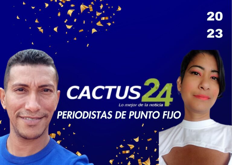 Cactus24: Willian Blanco y Rut Cuauro, ganadores del Premio Municipal de Periodismo Carirubana 2023