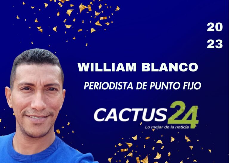 Willian Blanco ganador del primer lugar en Premio de Periodismo municipio Falcón 2023