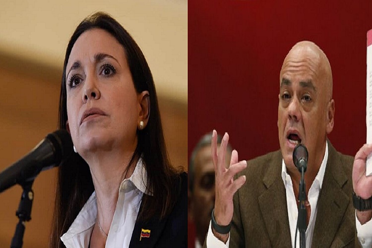 Jorge Rodríguez responsabiliza a María Corina Machado de campaña sucia