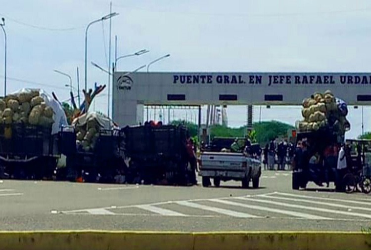En libertad condicional Yukpas detenidos por bloquear el puente sobre el lago de Maracaibo (+Vídeo)