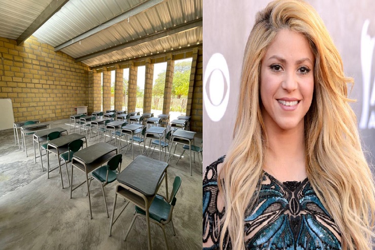 Shakira construye nuevo colegio en Colombia