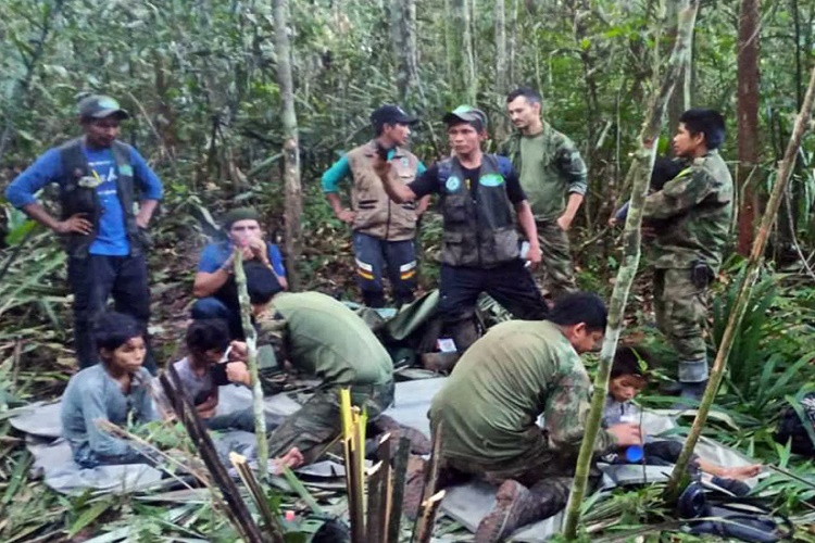 Niños que sobrevivieron 40 días en la selva colombiana revelan más detalles