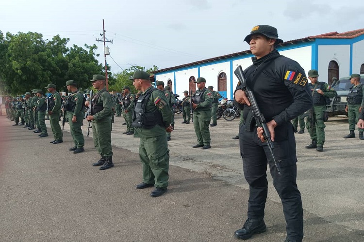 FANB y OSC desplegados para garantizar la protección en Los Taques