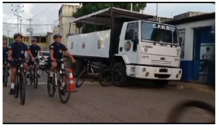 Zona Colonial de Coro será patrullada por la Brigada Ciclística de la PNB