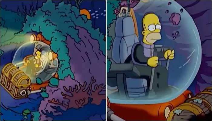 Los Simpson predijeron desaparición del submarino del Titanic
