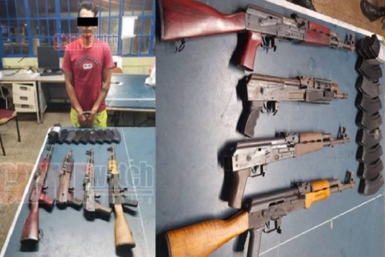 Venezolano es condenado a 9 años por tráfico de armas en Trinidad y Tobago