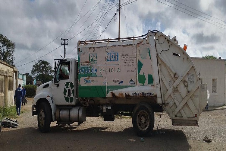Municipio Falcón: Ruta de aseo urbano no se ha detenido en la recolección de basura