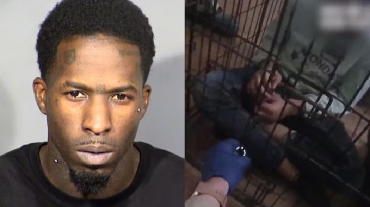 Video muestra a la policía de Las Vegas rescatando a niños encerrados en una jaula