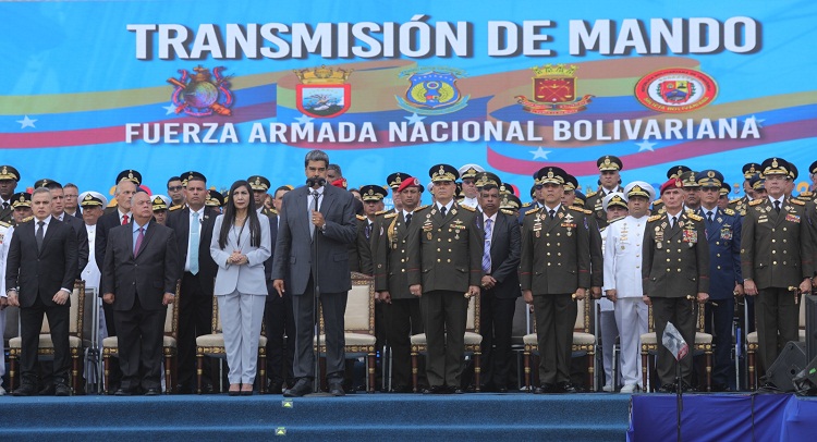 Maduro lidera transmisión de mando en componentes de la FANB