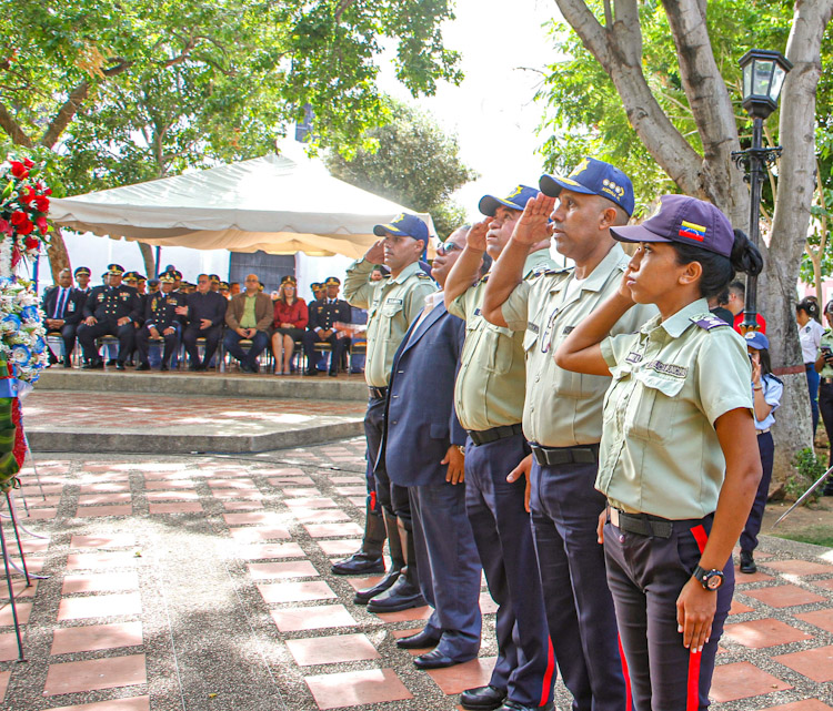 Policía de Falcón ratificó su compromiso por resguardar a los ciudadanos en su aniversario