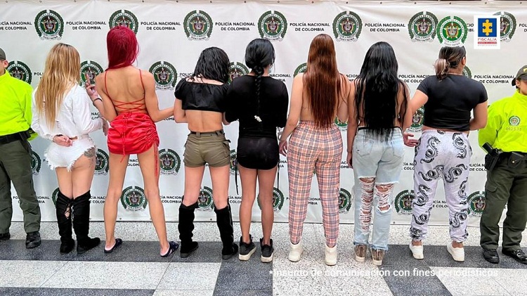 Condenan a una venezolana y 7 mujeres trans por robar a extranjeros en Colombia