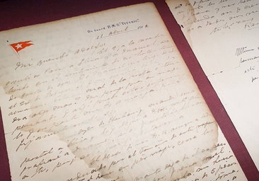Subastan una carta enviada desde el Titanic por un pasajero uruguayo antes del naufragio