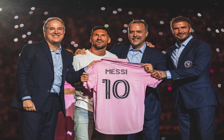 Lionel Messi fue presentado en Inter Miami