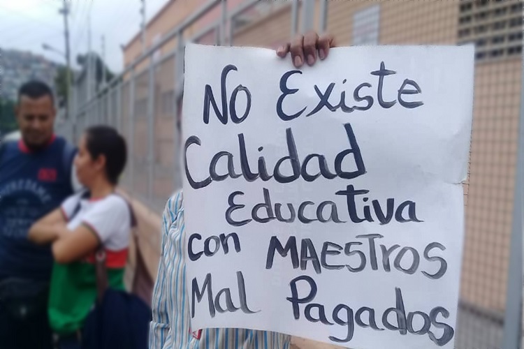 FVM contabilizó 3.185 protestas de docentes en el año escolar 2022-2023