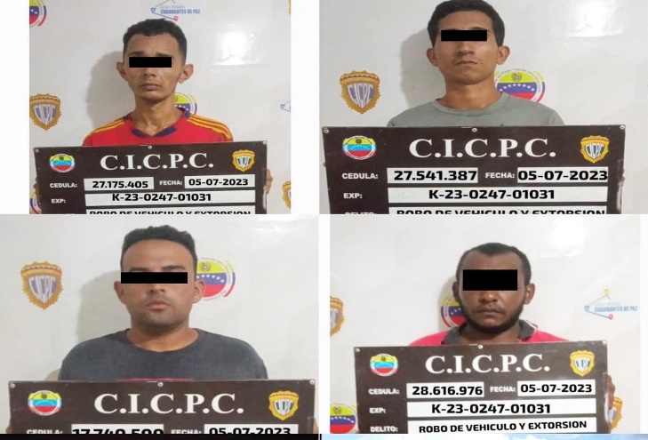 Desarticulada organización criminal dedicada al robo a mano armada en Guárico