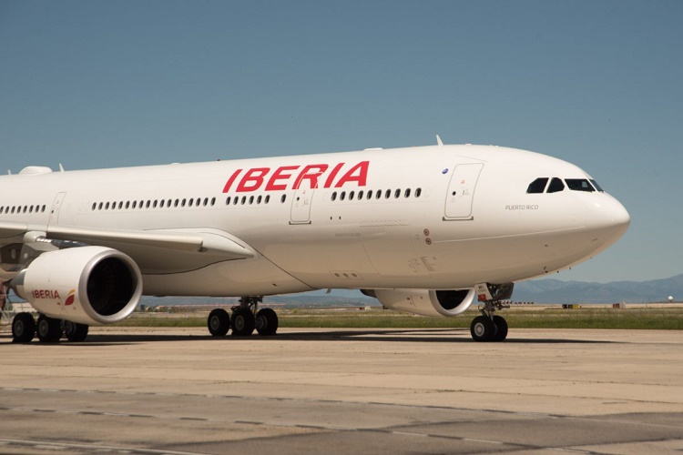 Iberia aumenta a cinco vuelos semanales entre Caracas y Madrid