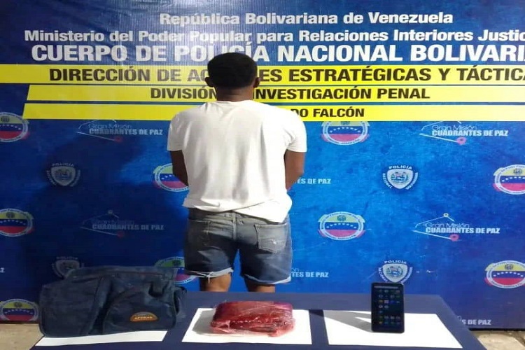 Organismos de Seguridad han incautado 76 panelas de droga a microtraficantes en Falcón