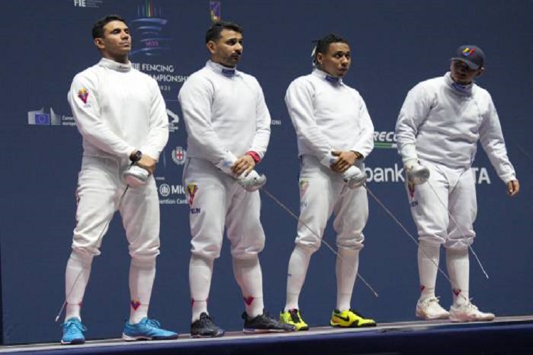 Venezuela conquistó el bronce en el Mundial de Esgrima