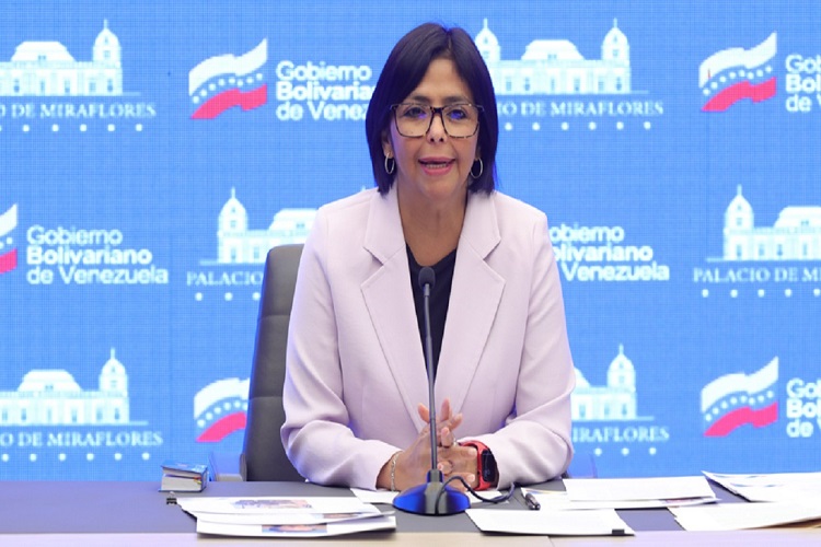 Delcy Rodríguez: Venezuela resurge del peor bloqueo de la historia republicana