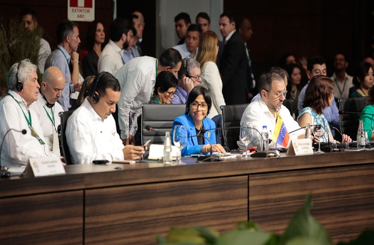 Delcy Rodríguez propone la creación de plan de «deforestación cero» en la Amazonía