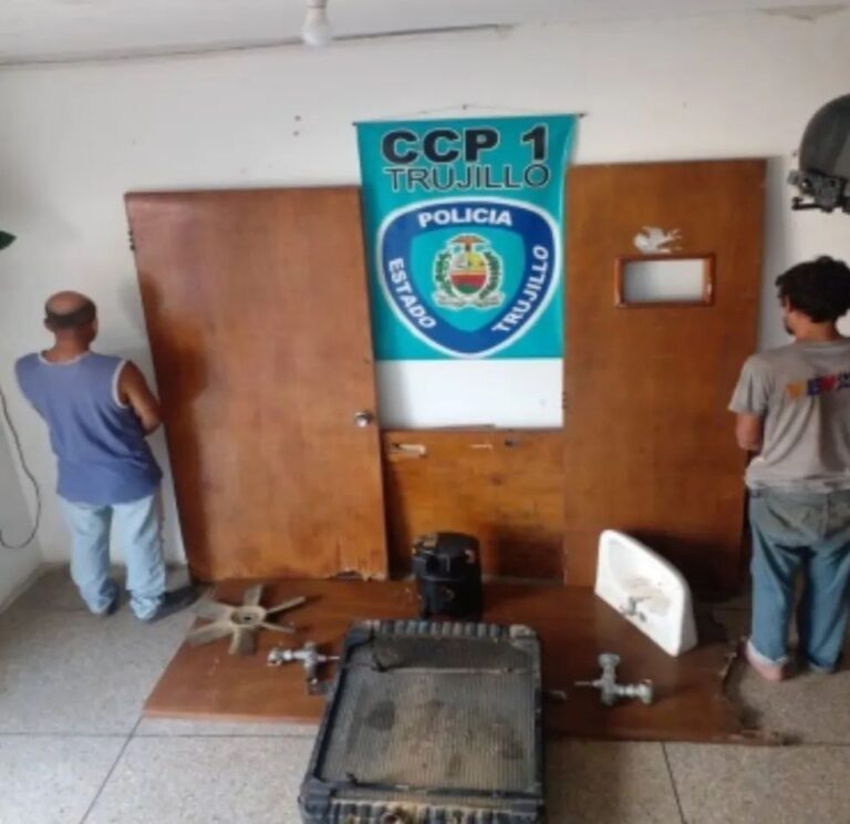 Arrestan a dos hombres por hurto en el núcleo de la ULA en Trujillo