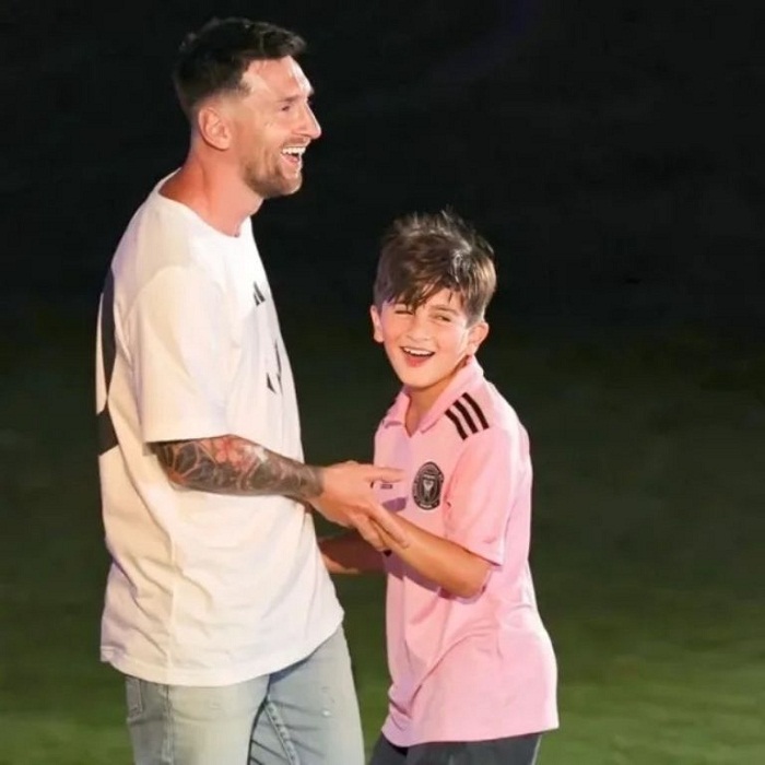 Thiago, el hijo de Messi jugará en las juveniles del Inter Miami