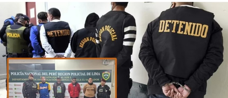 Atrapan a «los Malos del Gota»: banda de venezolanos y colombianos que extorsionaba con armas de guerra en Perú