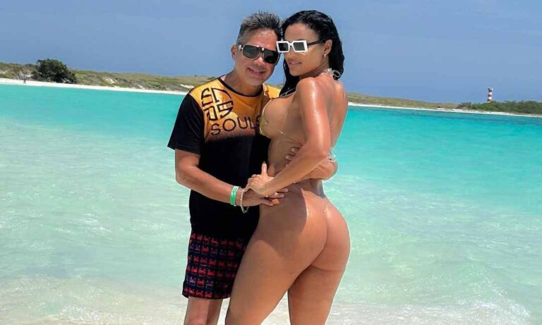 Miguel Molly muestra a su nueva piernona en plena pelea legal con su esposa