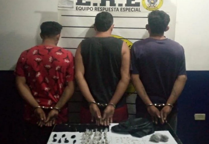 Capturados tres miembros de la banda “Maloso” dedicados a la venta de drogas