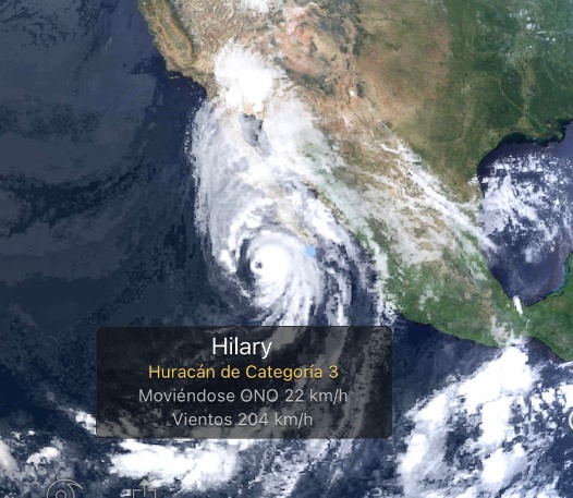 Huracán Hilary: Centro de Huracanes advierte probables inundaciones catastróficas